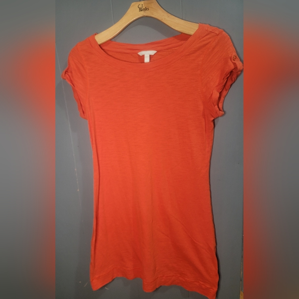 Banana Republic Orange Dress Size Large